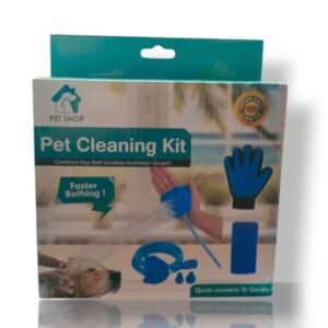 Kit para baño de mascota